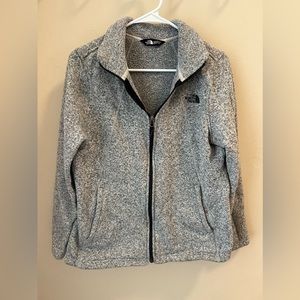 North face full zip jacket
